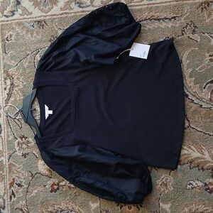 LC Lauren Conrad Puff Sleeve Top